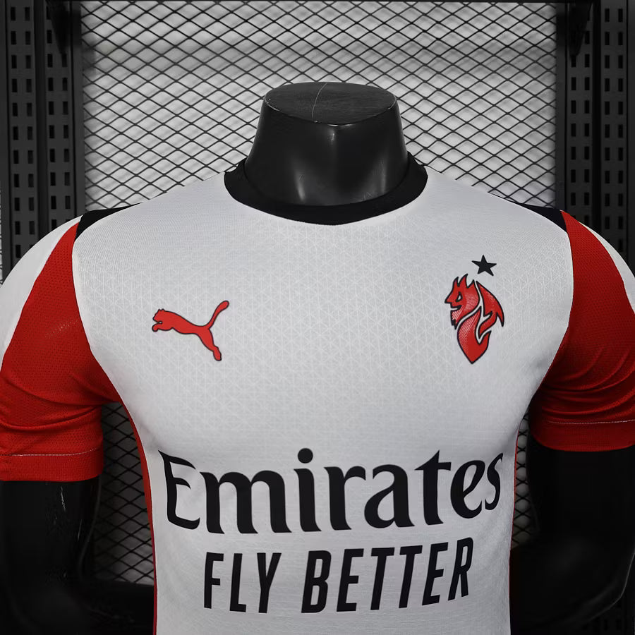 2025/2026 Player Version AC Milan Away Soccer Jersey