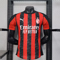2025/2026 Player Version AC Milan Home Soccer Jersey