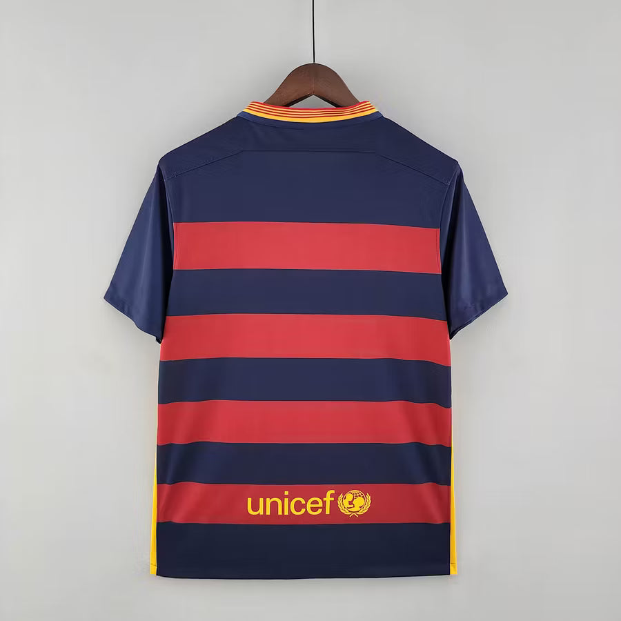 2015/2016 Retro Barcelona Football Shirt Home