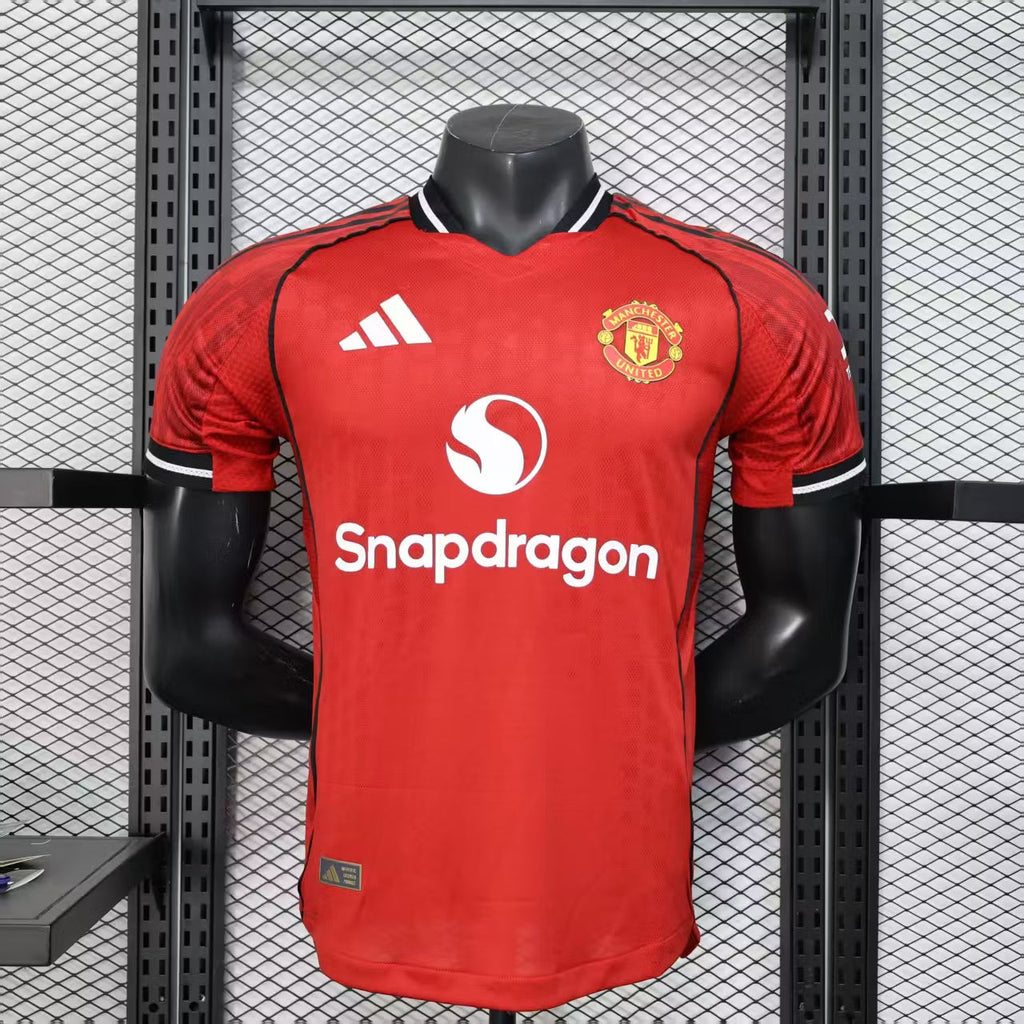 2025/26 Player Version Manchester United Home Football Shirt