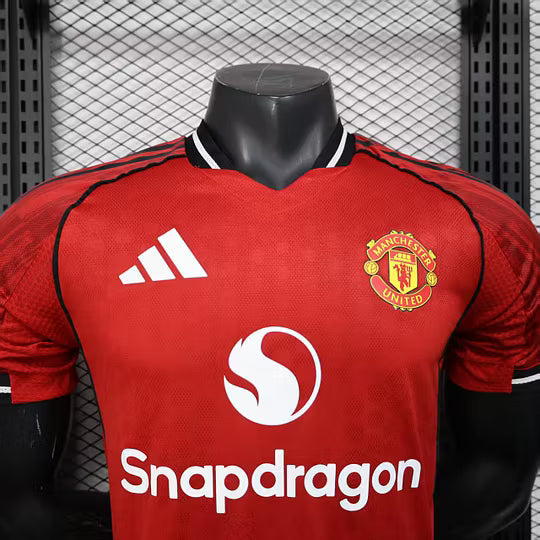 2025/26 Player Version Manchester United Home Football Shirt