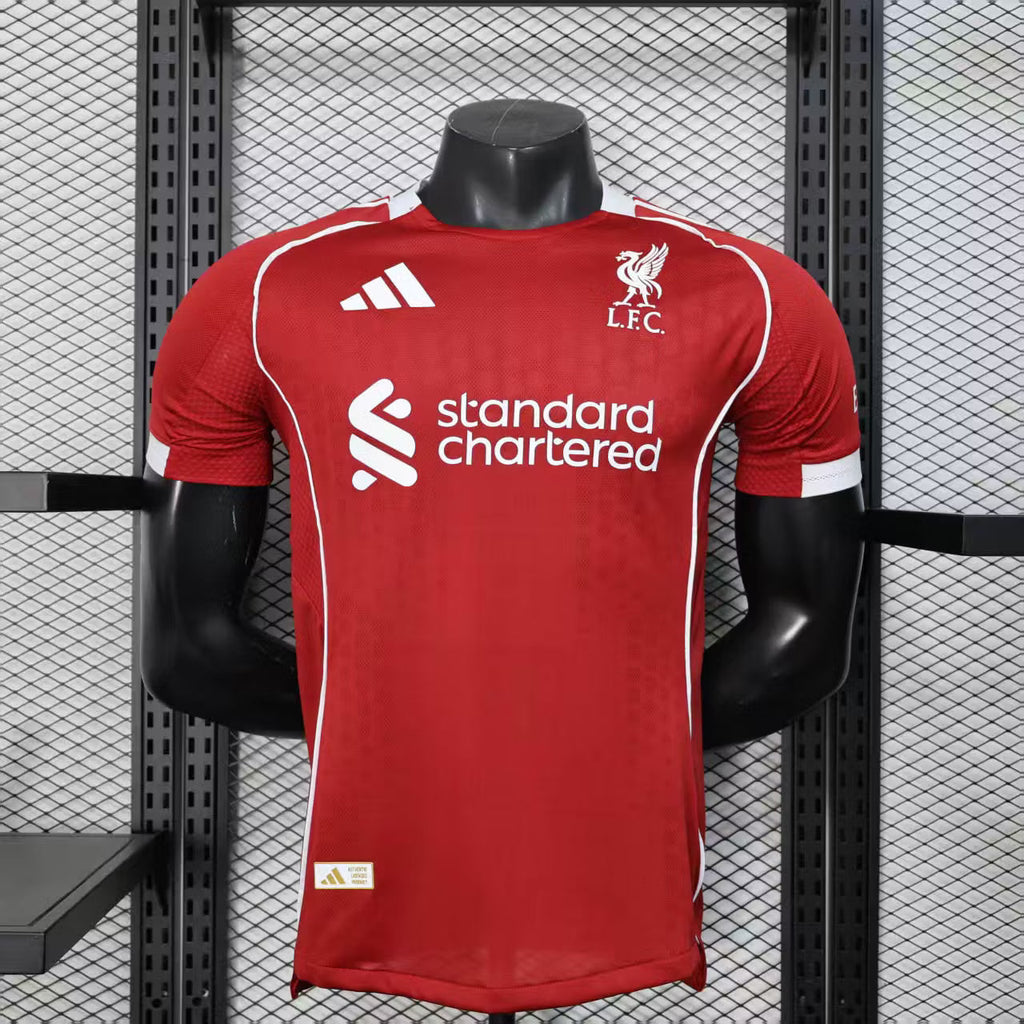 2025/26 Player Version Liverpool Home Football Shirt