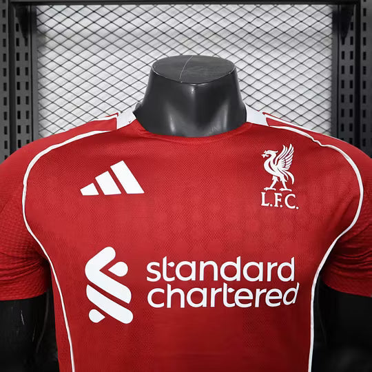 2025/26 Player Version Liverpool Home Football Shirt