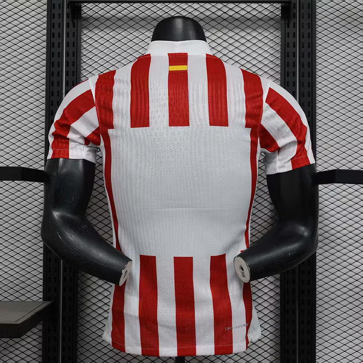 2025/2026 Player Version Atletico Madrid Home Football Shirt