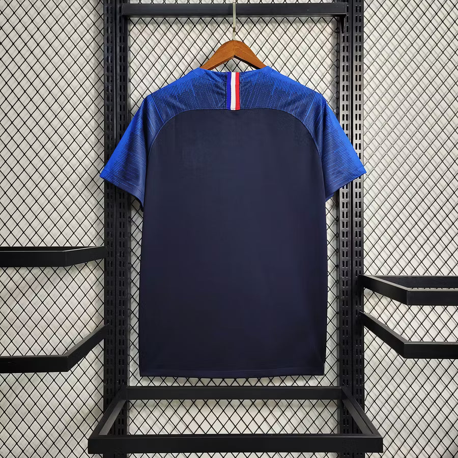 2018 Retro France Home Football Shirt