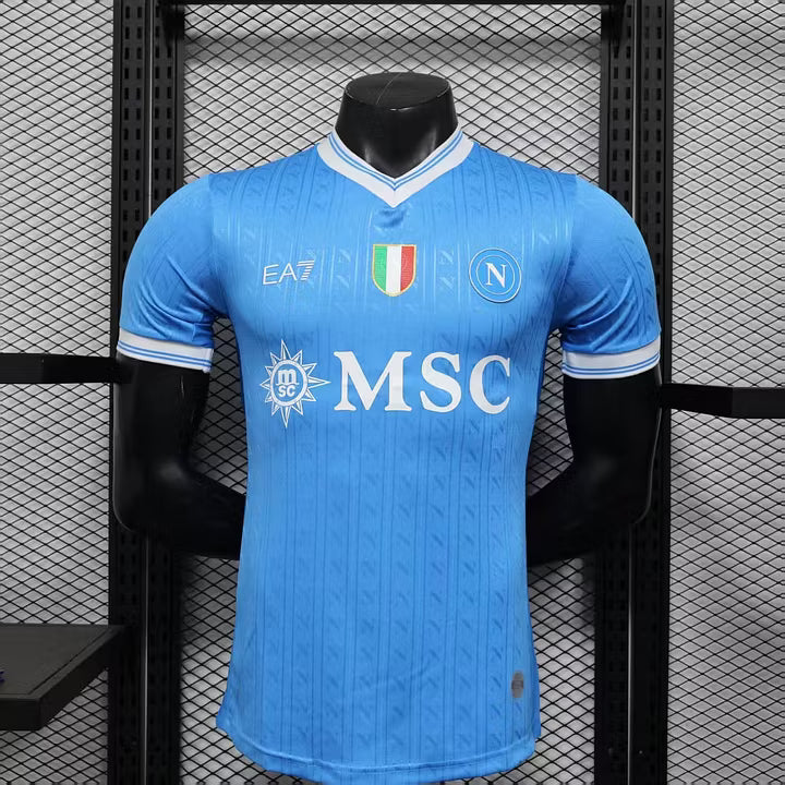 2025/2026 Player Version Napoli Home Soccer Jersey