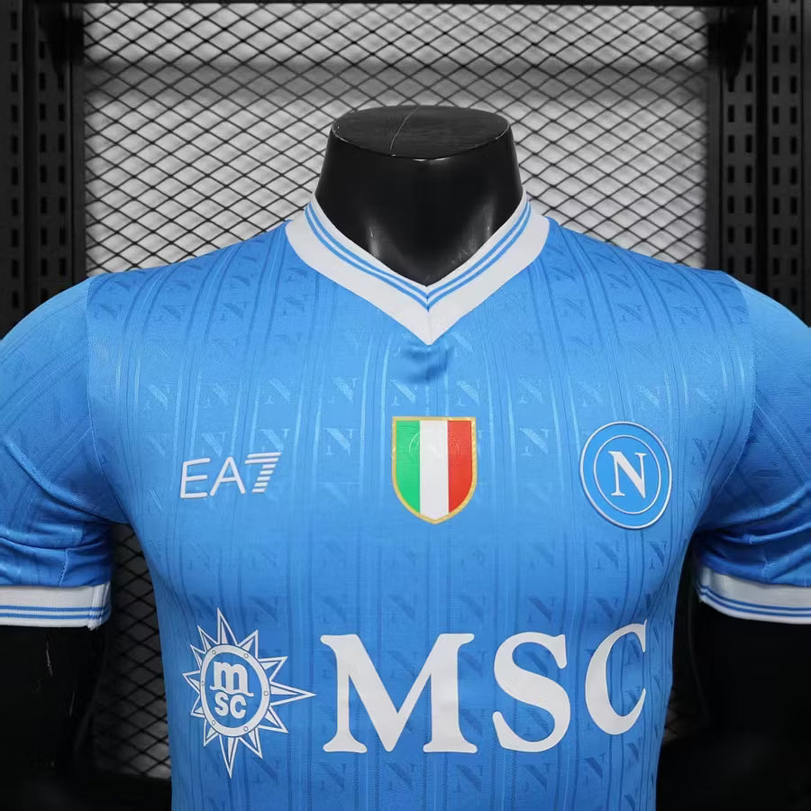 2025/2026 Player Version Napoli Home Soccer Jersey