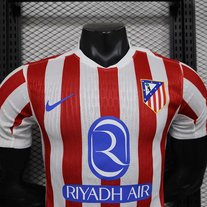 2025/2026 Player Version Atletico Madrid Home Football Shirt