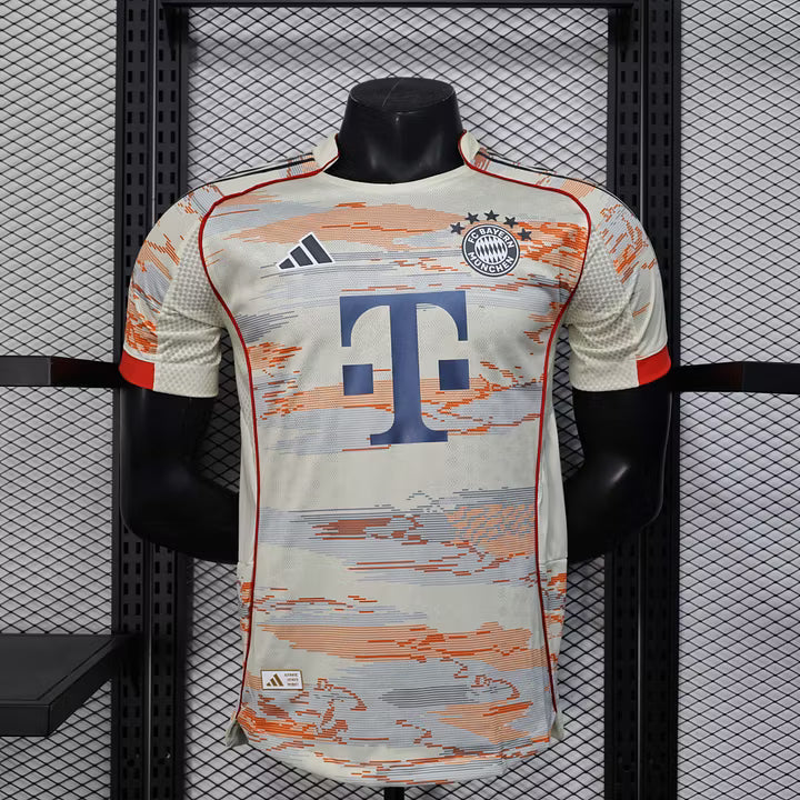 2025/2026 Player Version Bayern Munich Away Football Shirt