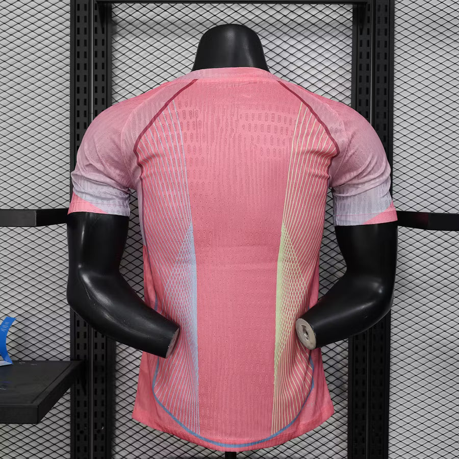 2025/2026 Player Version Barcelona Concept Pink Football Shirt